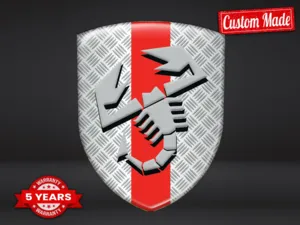 Fiat Abarth Auto Buchstaben Aufkleber Max Haltbar Modern Pro Stil